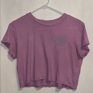 Pura Vida Lavender Crop Top